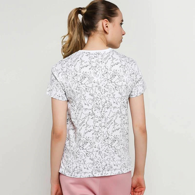 Wmns Classics Logo AOP Tee foto 4